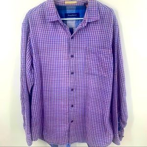 TOMMY BAHAMA FRONT BUTTON LONG SLEEVE SHIRT XL